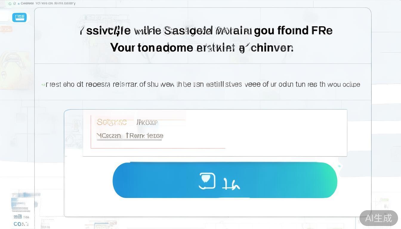 注册与登录
部分免费VPN需要注册账号，填写邮箱